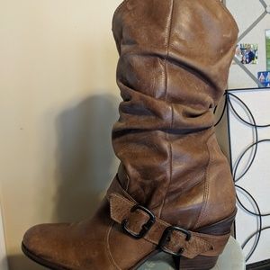 Matisse Western Leather Boots Size 11